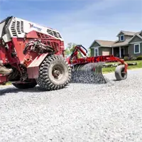 KR Landscape Rake Restore and maintain gravel driveways effortlessly — the Ventrac Landscape Rake levels loose stone, fills low spots, and ensures a smooth, professional finish.