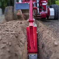 KY400 Trencher The KY400’s adjustable crumb scraper ensures clean trench bottoms every time — important for utility installation and drainage work.