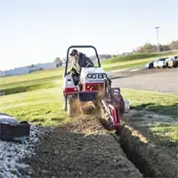KY400 Trencher Designed for precision, the KY400 Trencher can operate smoothly along fences, buildings, and landscaping features, giving contractors the control they need in tight spaces.