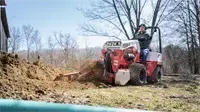 KY400 Trencher Built for contractors, the KY400 Trencher combines a compact design with powerful digging performance, making it easy to add drainage, utilities, or irrigation lines.