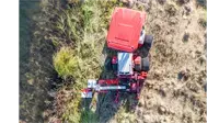 Equipped with a hydraulically driven cutting head, the MA900 Boom Mower delivers consistent performance, efficiently handling various vegetation types encountered in golf course maintenance.