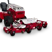 The Ventrac MJ840 Contour Mower's 83-inch working width and 40 degrees of motion allow golf course superintendents to mow undulating fairways and slopes with precision, ensuring a pristine finish.
