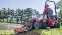 MJ840 Contour Mower Golf courses trust the Ventrac MJ840 for its ability to navigate challenging terrains, from bunkers to water hazards, delivering a consistent and professional cut every time.