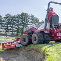 MJ840 Contour Mower Golf courses trust the Ventrac MJ840 for its ability to navigate challenging terrains, from bunkers to water hazards, delivering a consistent and professional cut every time.