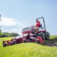 MJ840 Contour Mower The Ventrac MJ840 Contour Mower's front rollers prevent scalping, ensuring smooth transitions and a high-quality finish on golf course fairways and roughs.