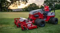 MJ840 Contour Mower Create striking visual patterns on your golf course with the MJ840’s full rear rollers, leaving behind crisp, professional stripes.