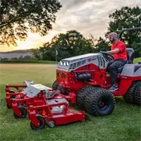 MJ840 Contour Mower Create striking visual patterns on your golf course with the MJ840’s full rear rollers, leaving behind crisp, professional stripes.