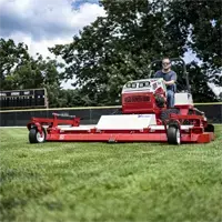 MK960 Wide Area Mower With tool-free height adjust (1″-5″ range) and full rear rollers, the MK960 delivers crisp, professional results on sports fields—perfect for soccer, baseball, and multi-use turf.