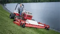 MK960 Wide Area Mower From dam embankments to rolling hills, the Ventrac MK960 Wide Area Mower delivers reliable performance and a flawless cut where other mowers can’t reach.