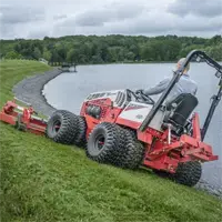 MK960 Wide Area Mower The MK960 includes three front anti-scalp rollers to protect turf on uneven ground while achieving an even cut.