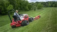 MK960 Wide Area Mower Designed for large acreage, the MK960 Wide Area Mower makes mowing estates, campuses, and parks efficient thanks to its wide 95-inch cutting width.