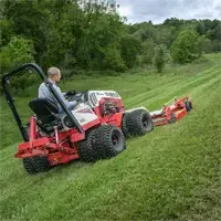 MK960 Wide Area Mower Designed for large acreage, the MK960 Wide Area Mower makes mowing estates, campuses, and parks efficient thanks to its wide 95-inch cutting width.
