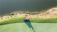 MR770 Reel Mower Maintain a professional finish along ponds and water hazards with the stability of the MR770 Reel Mower.