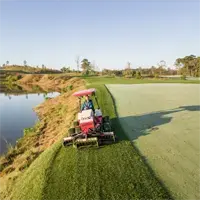 MR770 Reel Mower Tackle transition areas and secondary rough with reel-cut precision, reducing turf stress and improving playability.