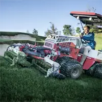 MR770 Reel Mower Clean bunker edges with confidence—the MR770 hugs contours for a pristine, pro-level finish.