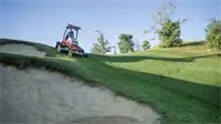 MR770 Reel Mower Take mowing where traditional reel mowers can’t—the Ventrac MR770 tackles slopes up to 30 degrees with stability and control.