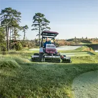 MR770 Reel Mower Deliver tight, precise cuts along tee boxes with the adjustable reel height of the MR770.