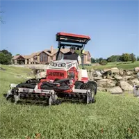 MR770 Reel Mower Equipped with hydraulically driven reels and floating wings, the MR770 adapts to undulating terrain for a consistent, professional-quality finish.