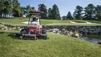 MR770 Reel Mower Achieve a precise, low cut ranging from ⅜-inch to 2¾ inches with the Ventrac MR770 Reel Mower, ideal for fine-turf applications like golf courses and sports fields.