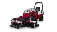 MR770 Reel Mower Equipped with hydraulically driven reels and floating wings, the Ventrac Reel Mower adapts to undulating terrain for a consistent, professional-quality finish.