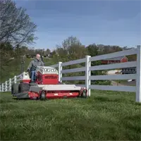Finish Mower Achieve consistent results with the Ventrac Finish Mower's adjustable height settings and precision engineering.