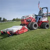 Finish Mower Reduce turf damage and promote healthy growth with the Ventrac Finish Mower's floating deck design.