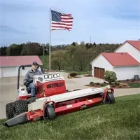 Finish Mower With its floating deck and robust construction, the Ventrac Finish Mower provides exceptional performance on slopes and uneven terrain.