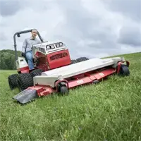 Finish Mower Efficiently mow dam embankments; the Ventrac Finish Mower's design ensures stability and a consistent cut on slopes.