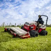 Finish Mower Enhance vineyard aesthetics with the Ventrac Finish Mower's ability to navigate narrow rows and uneven terrain.