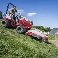 Finish Mower Confidently mow on steep terrain and reverse uphill to navigate around obstacles while keeping a consistent cut with the Ventrac Finish Mower.