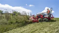 MWMY Flail Mower Municipal crews using the Flail Mower for roadside embankments benefit from the 1-5 in height adjust to keep a uniform cut on slopes.