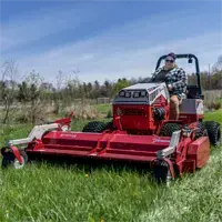 MWMY Flail Mower Equine property maintenance gets faster when using the MWMY to mow paddocks and pasture with mixed grass and brush.
