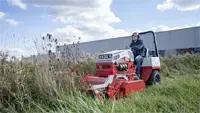MWMY Flail Mower The Flail Mower performs well in mixed terrain—pasture, wood line edge, and rough—allowing one attachment to handle many use-cases.