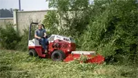 MZ480 Brush Cutter The MZ480 Brush Cutter is built to take down saplings and thick brush along fence lines, using heavy-duty break-away blades that protect against impact and reduce downtime.