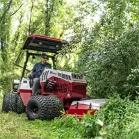 MZ480 Brush Cutter The Ventrac MZ480 Brush Cutter clears thick trails with ease, powering through dense undergrowth and saplings up to 3 inches in diameter with its hinged front gate design.