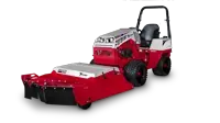 MZ480 Brush Cutter Cutting head height adjustable (3-inch / 5-inch), anti-scalp wheels for smooth rough mowing — ideal for contractors, DOT maintenance, trail crews.