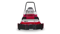 MZ480 Brush Cutter Compact 48-inch deck, 550 lb weight, rear discharge mower, designed for tight access without sacrificing cutting power or durability.
