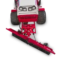 SE530 V-Blade The Ventrac SE530 V-Blade offers versatile snow removal with its 53.125-inch width, hydraulically adjustable wings, and reversible high-carbon steel cutting edges, making it ideal for clearing sidewalks and tight spaces.
