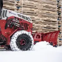 SE530 V-Blade With its versatile blade configurations, the SE530 V-Blade excels at back dragging snow from loading docks, storefronts, and overhangs, ensuring clean access right up to the building.