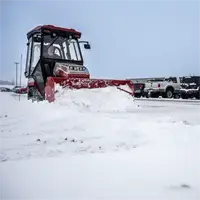 SP720 Box Plow When snow piles get big, the box architecture channels and stacks snow—saving time and passes.