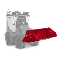 NE380 Snow Bucket Weighing just 170 pounds, this hydraulic snow bucket attaches easily to the SSV platform to streamline snow, slush, and ice cleanup in tight or confined spaces.