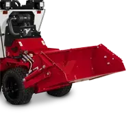NE380 Snow Bucket The Ventrac NE380 Snow Bucket features a 38-inch wide design and a 200-pound working load, making it ideal for efficient snow removal in residential and commercial applications.