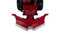 NV360 V-Blade In the V-position, the NV360 wings form a ‘V’ shape to funnel deeper snow into a center path, allowing the SSV machine to operate more efficiently in deeper snowfall.