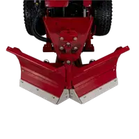 NV360 V-Blade In the V-position, the NV360 wings form a ‘V’ shape to funnel deeper snow into a center path, allowing the SSV machine to operate more efficiently in deeper snowfall.