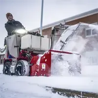 NX340 Snowblower Commercial property maintenance becomes easier with the NX340, which features adjustable chute direction and a robust two-stage design that efficiently clears snow from business campuses.
