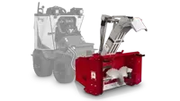 NX340 Snowblower Engineered with a 12-inch solid auger, 18-inch fan, and adjustable cast iron skid shoes, the NX340 provides maximum snow transfer and reliable performance for professional snow management.