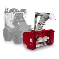 NX340 Snowblower Engineered with a 12-inch solid auger, 18-inch fan, and adjustable cast iron skid shoes, the NX340 provides maximum snow transfer and reliable performance for professional snow management.