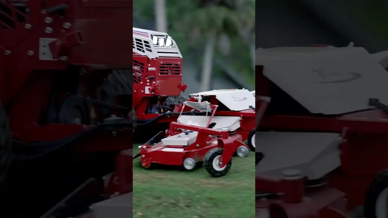 Golf Course Mowing with a Contour Mower