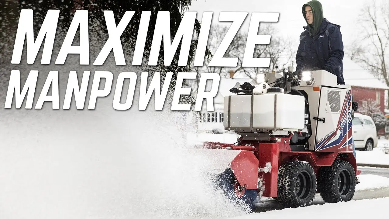 Professional Snow Business Invests in Sidewalk Snow Vehicles
