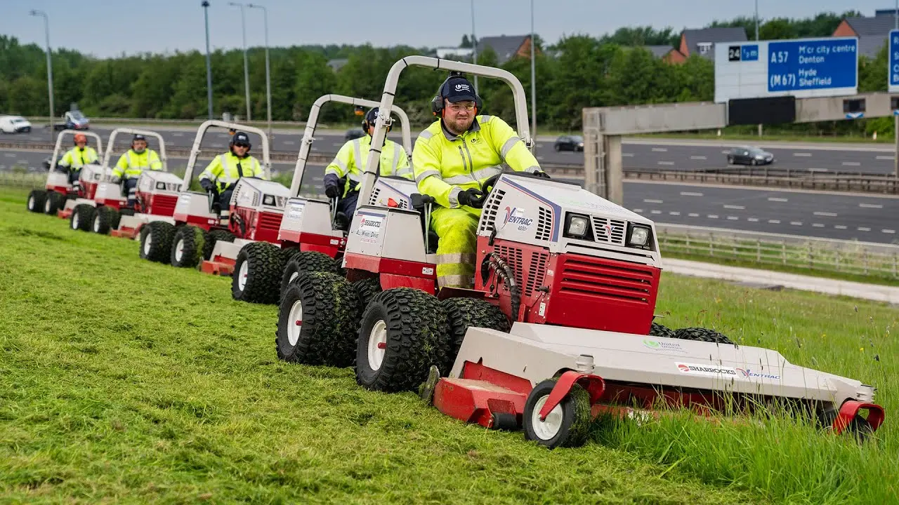 Maximize Your Money  Slope Mowing On Reservoirs Safely